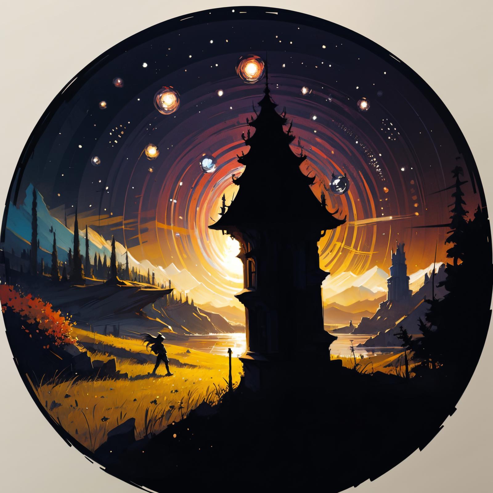 Circle Art | Concept Magic image by darkweboi