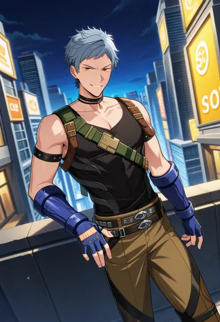 Character - Helios Rising Heroes - Asch Albright