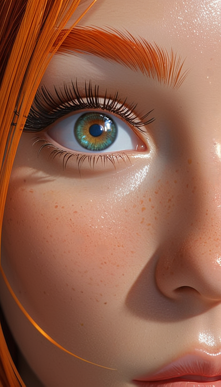 (in ARTIST style:1.4), (masterpiece:1.7),
(Close-up Gorgeous girl face, cutest, ginger, pure skin, science fiction, transparent armour, transparent skin texture), stunning unique female character, cutest,
tan, bangs, freckles,striking striking large brown eyes filled with joy and excitement, extravagant eyelashes, long eyelashes, aligned eyes, tiny waist, perfect body,
(full transparent body:2), transparent:2, (Transparent Texture:2), perfect wavy perfect hair, (extra large lashes:2), (very detailed eyes:2),
(masterpiece:1.8), (highest detailed:1.8), (angle:1.8), perfectly lighted, (contrast), (saturated), (((sharp focus))),
(hyperdetailed:1.3), (intricate details:1.2), (Refined details:1.3), (best quality:1.5), highly detailed textures, vibrant colors,
<lora:add-detail-xl:1> (ultra sharp focus:1.8), (thin lines:1.8), (best quality:1.8),
(masterpiece:1.8), (highest detailed:1.8), (angle:1.8), perfectly lighted, (contrast), (saturated), (((sharp focus))), (hyperdetailed:1.3), (intricate details:1.2), (Refined details:1.3),
(best quality:1.5), highly detailed transparent textures, transparent vibrant colors, (finely detailed beautiful eyes and detailed face),extremely detailed CG unity 8k wallpaper,
(masterpiece:1.8), (highest detailed:1.8), (angle:1.8), perfectly bright  lighted, (contrast), (saturated), (((sharp focus))), (hyperdetailed:1.3), (intricate details:1.2), (Refined details:1.3),
(best quality:1.5), highly detailed textures, vibrant colors,
<lora:Someplastic_b:0.7>,
(ultra sharp focus:1.8), (detailed skin:1.8), (thin lines:1.8), (best quality:1.8),
<lora:glowneon_xl_v1:0.8>
<lora:Expressive_H:1>expressiveh,