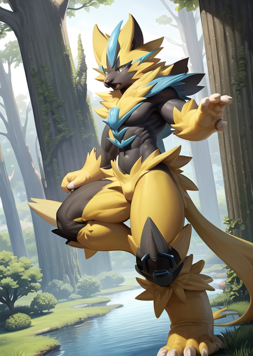 Zeraora - Pokemon | Pocket monsters image by Tomas_Aguilar