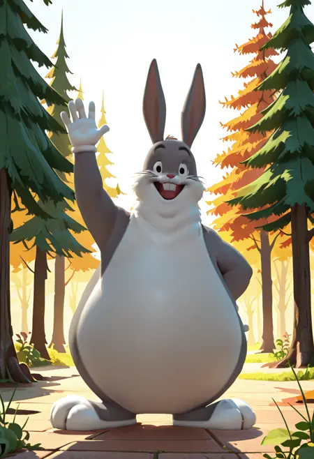 Big Chungus Meme (Bugs Bunny) [Illustrious]