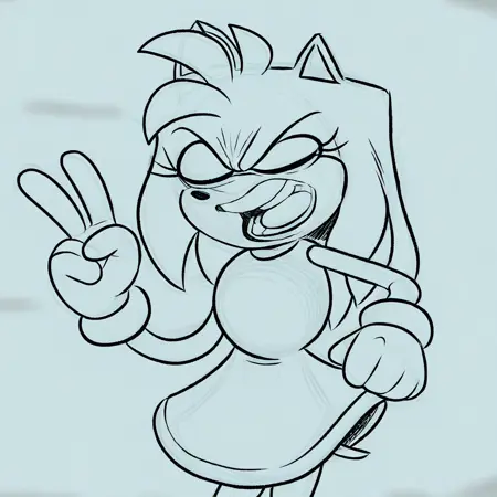 amy rose (Mercadex iNFINITY)