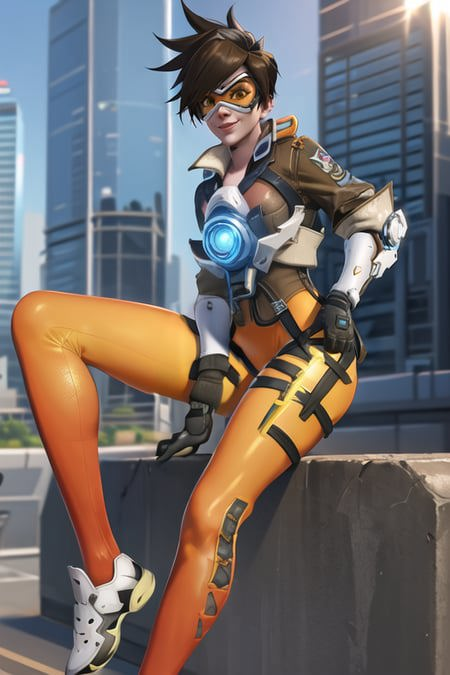 Tracer (Overwatch) LORA - v.1, Stable Diffusion LoRA