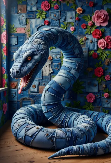 The Denimizer 👖 (Canadian Tuxedo Morph)  [FLUX]