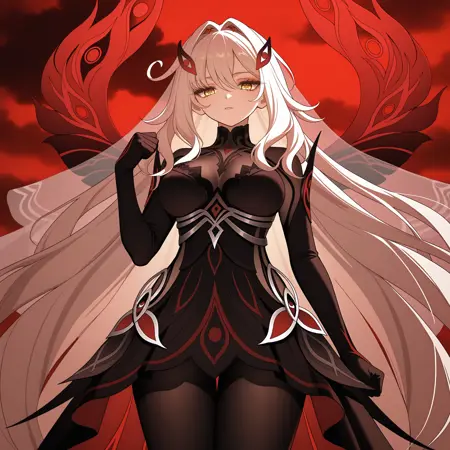 "Ruler of Death" Ronova (死之执政 若娜瓦) | Genshin Impact (原神) | NoobAI