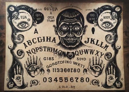 ouija , a drawing of a man with a body and a body<lora:Ouija_sdxl:1.0>