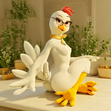 Курочка из рекламы Петелинка / Chicken from the Petelinka advertising | PD XL