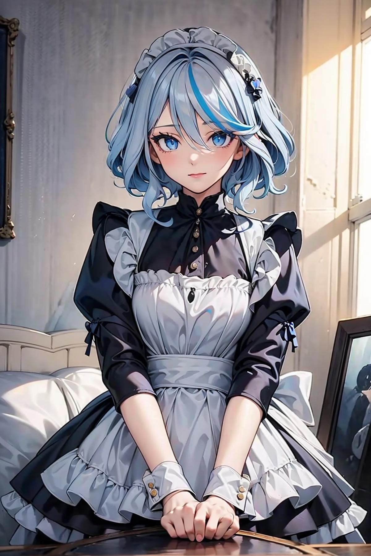 Maid costume | 女仆装 image by HeraldOfTrivia