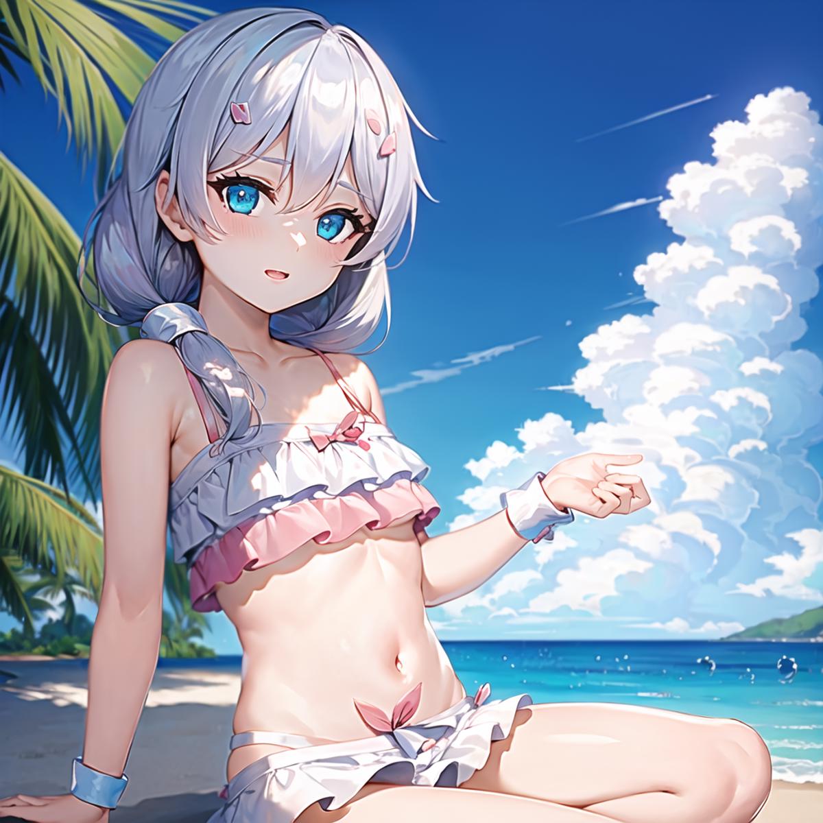 Theresa's Swimsuit 泳裝德麗莎 | Honkai Impact 3rd image by alexwang1002