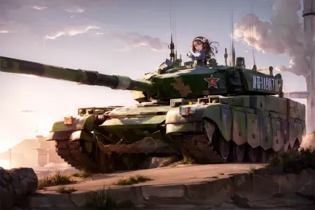 ZTZ-99A tank