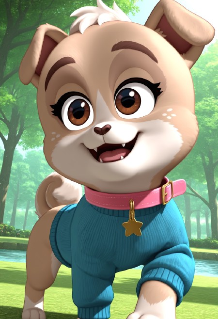 Keia (Puppy Dog Pals) - Illustrious V1 Illustrious