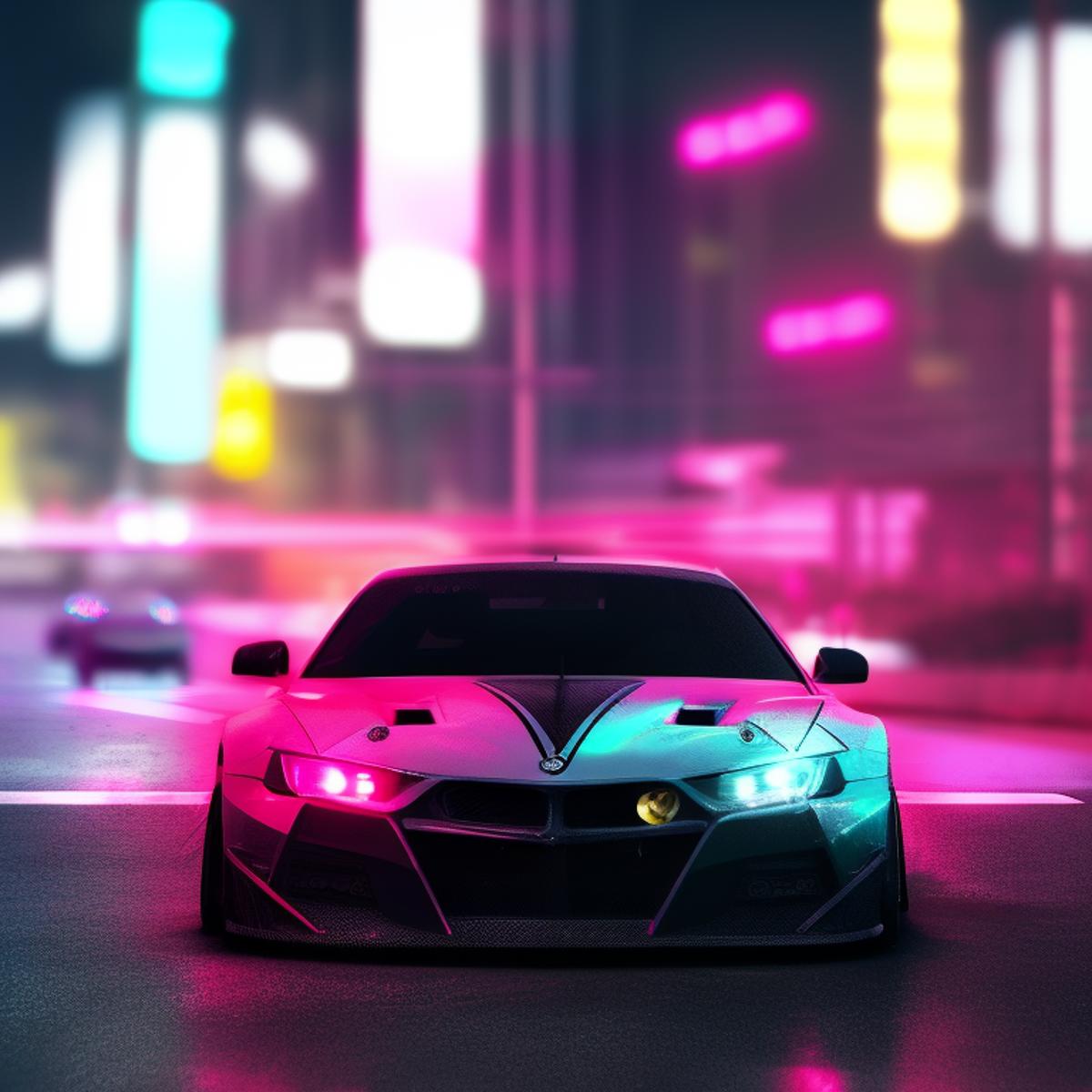 Flonix's Fast but Furios - A Universal Neon Cyber Model of SICK cars ...