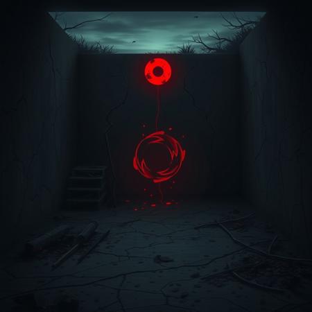 A liminal space inspired by Itachi Uchiha from Naruto. The environment is dark, quiet, and emotionally heavy, filled with an air of intense solitude and sorrow. The setting is a dimly lit, abandoned landscape—perhaps a lone, secluded room or a desolate forest at dusk. The walls are cracked, and the ground is covered with fallen leaves, giving the scene an eerie, forsaken feel.
The haunting red glow of Itachi’s Sharingan subtly illuminates the scene, casting long, sharp shadows and adding a sense of tension to the atmosphere. There are no people, only remnants of past battles or memories. The place feels frozen in time, like a space where Itachi’s presence lingers, silent and unyielding. His connection to this space, filled with loss, pain, and regret, hangs in the air, creating a chilling, melancholic energy. The environment is both beautiful and heartbreaking, reflecting Itachi’s internal struggle and isolation.