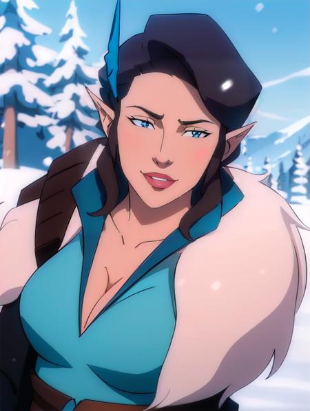 Vex'ahlia - The Legend of Vox Machina (2 different styles) Cartoon v1.0