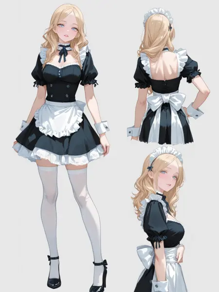 [openpose] Three-view character sheet pose