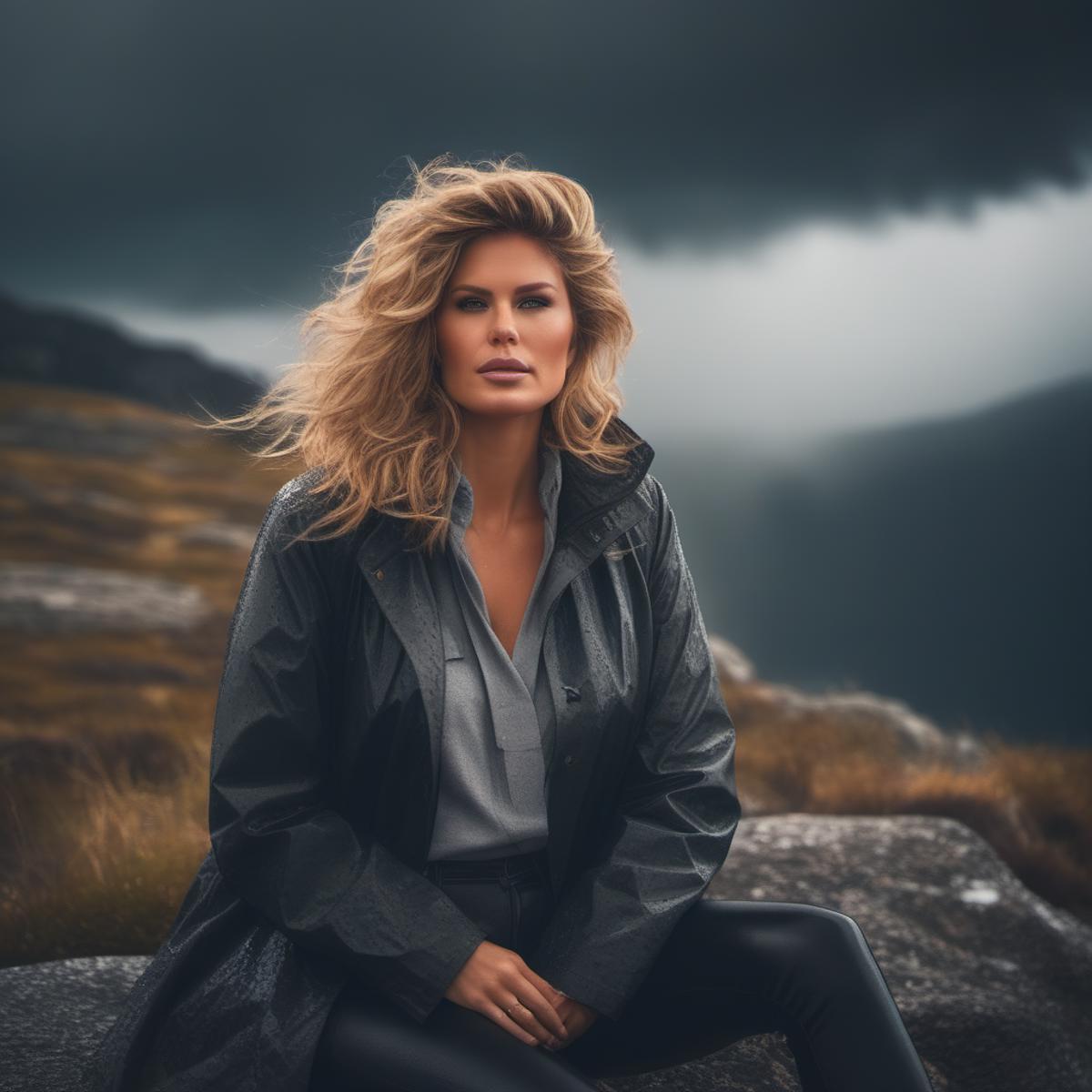 rachel hunter sdxl image