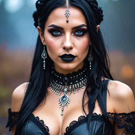 Latin GothBabe XL – Realistic Gothbabe Model SDXL (NSFW) v1.0 (by NYNX AI)