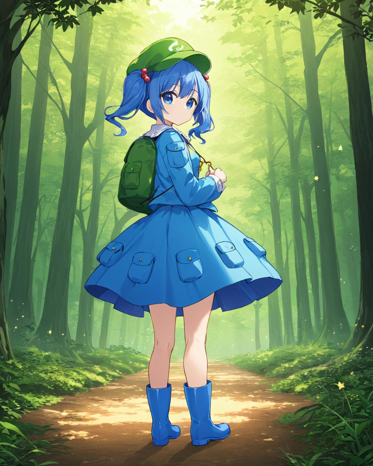 XL | touhou|东方 projcet 河城荷取/河城 にとり/Kawasiro Nitori image by kitarz