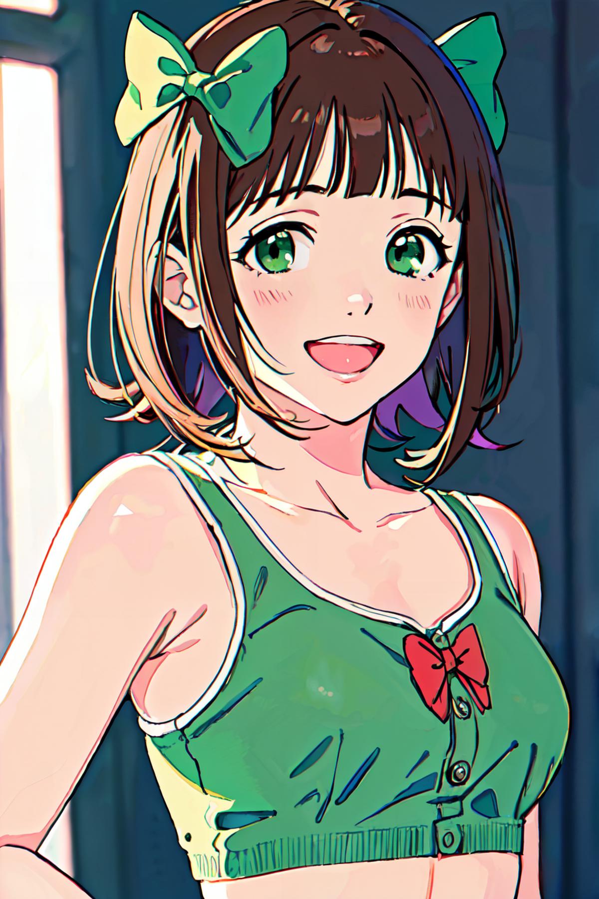 Haruka Amami - Idolmaster - COMMISSION image by kokurine