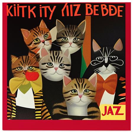 Kitty Cat Jazz Band, albumcover style