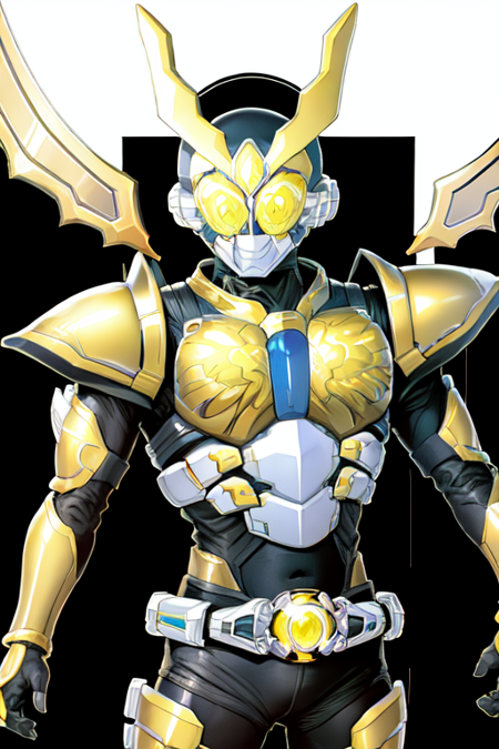 noble, soaring, yellow armor, helmet, tokusatsu, belt