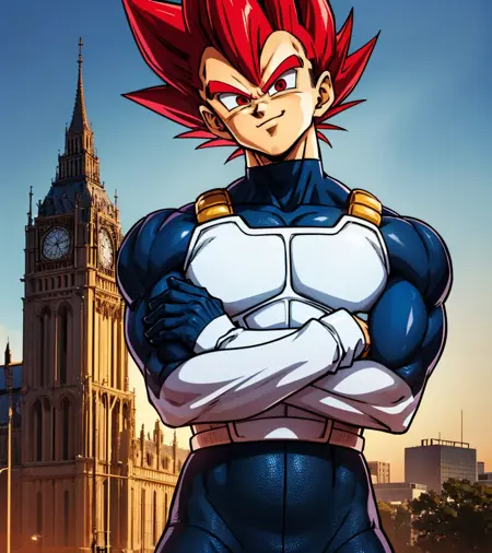 God Vegeta - Dragon ball