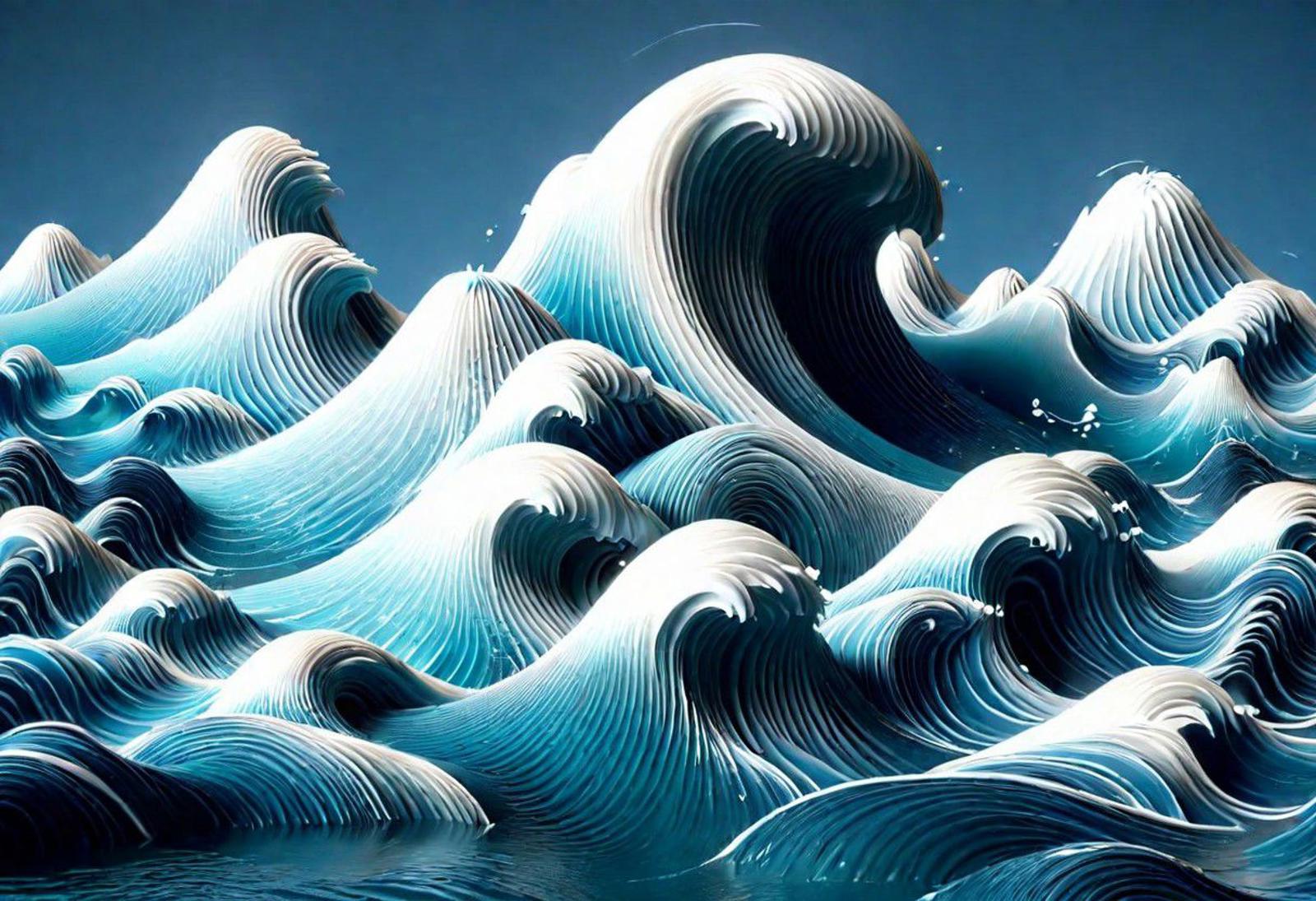 3D Wave Style [SDXL] image by LazyPrompter