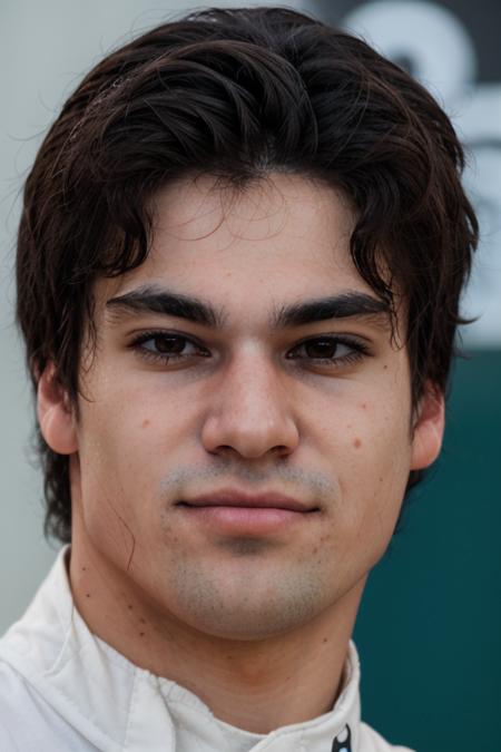 RAW photo, a close up portrait of STR18 man <lora:lance_stroll-STR18-V1:1>, looking at viewer, (high detailed skin), 8k uhd, dslr, soft lighting, high quality, film grain, Fujifilm XT3