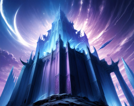 Tzeentch Architecture (Buildings) (SDXL) (AD) v1.0