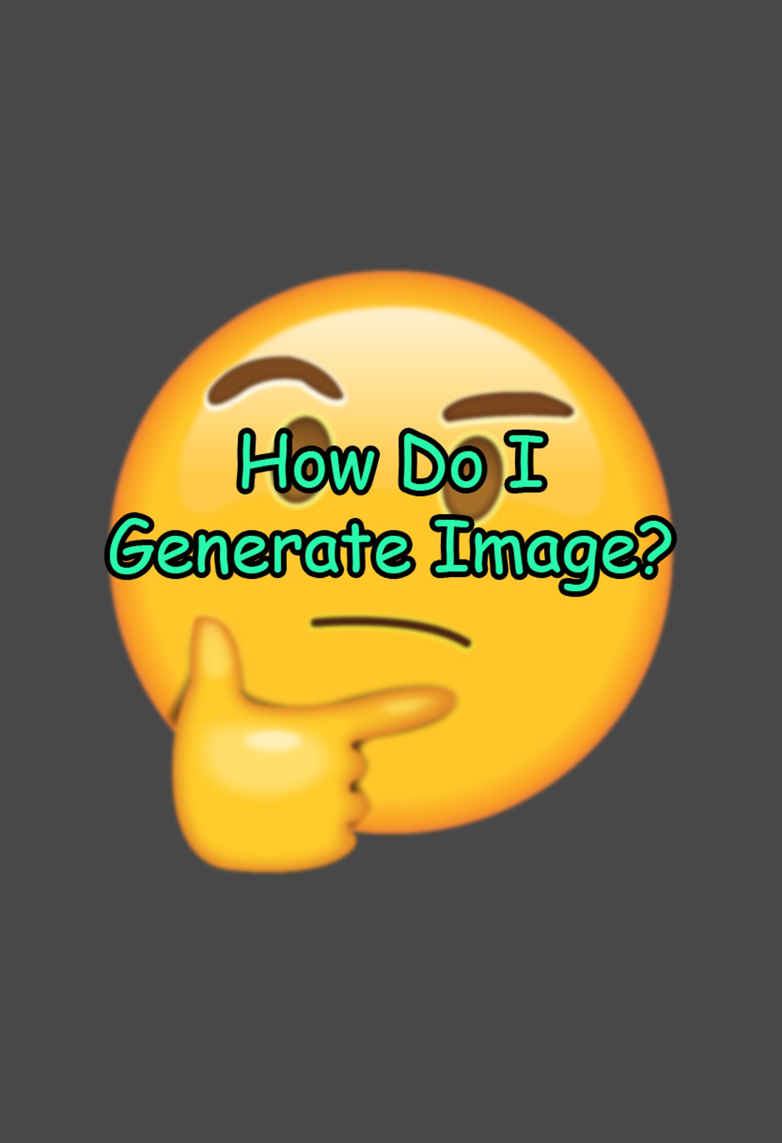 How I Generate My Images: A Guide