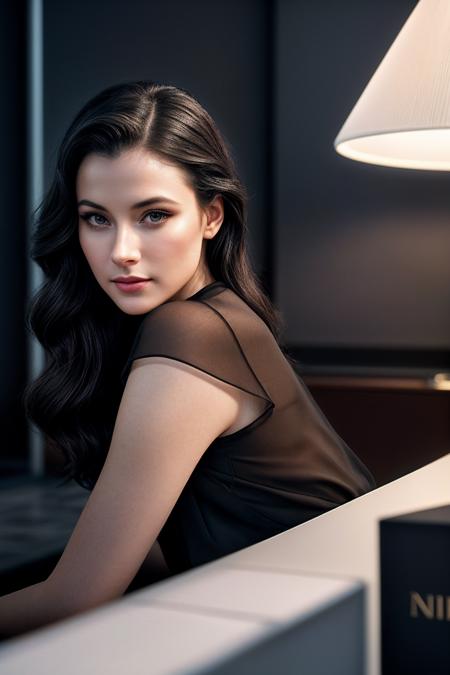 VivienL_SoloTI_v1,
(A chic pencil skirt in a sophisticated hue, paired with a crisp blouse for a professional yet elegant ensemble:1.1), ((In a sleek office lobby, surrounded by sleek furniture and the soft glow of modern lighting:1.2)), (seductive), photorealistic, masterpiece, high quality, artistic, unique, award winning photograph, professional, 8k, RAW photo, best quality,flattering, (cinematic:1.3) shallow DOF, depth of field,sharp focus,
<lora:add_detail:0.8>,<lora:LowRa:0>, PA7_Portrait-MCU,