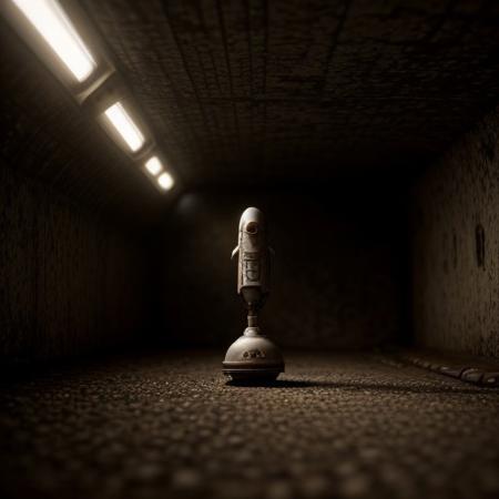 stretch, Sharp image, 4k, 8k, Detailed and Intricate, Cinematic, Dynamic Lighting, 
OverallDetail,  ultra detailed, ultra resolution, vault, no people, fully generated, amazing, beautiful, highest quality, detailed technology, machinery, futuristic, perfect, 4k definition, multi-colored, inside a crashing UFO