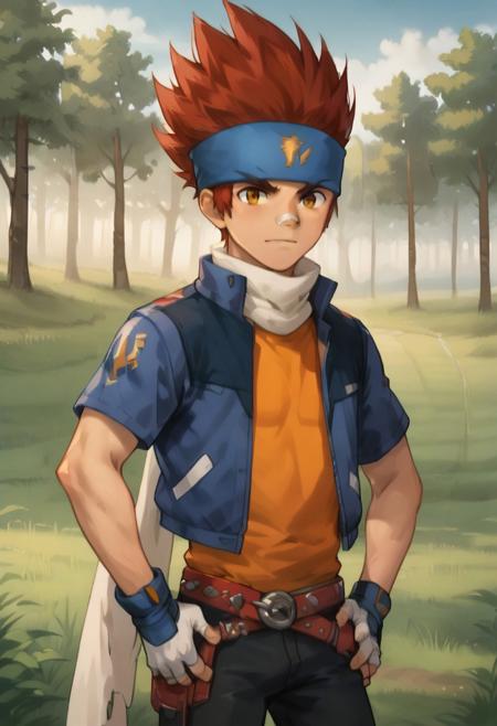 Gingka Hagane (BeyBlade Metal Fusion) [Commission] V1