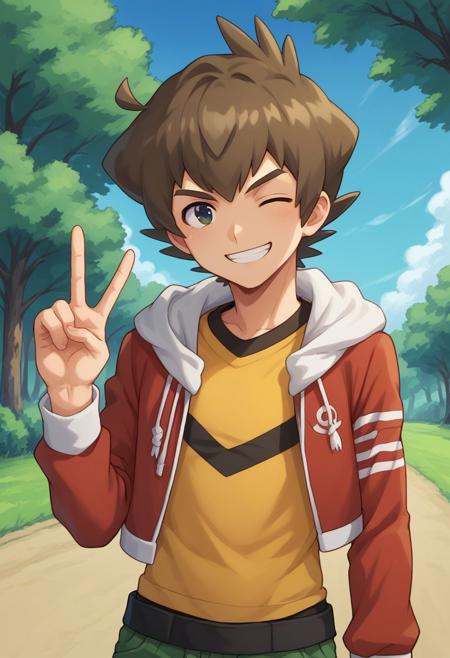 Ban Yamano - Danball Senki W / Little Battlers Experience (Commission) - Pony + Illustrious Pony - 1.0