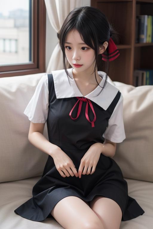 四宫辉夜 秀智学院夏校服 shinomiya kaguya shuuchiin academy school summer uniform image by Thxx