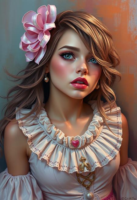 hyperrealistic digital painting by J. Scott Campbell and Thomas Saliot and Jeremiah Ketner