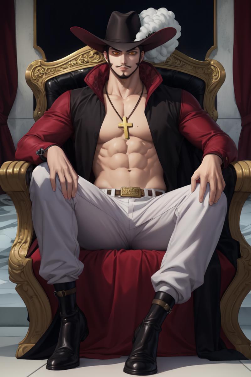 Dracule Mihawk | One Piece (anime character) | ownwaifu image by ownwaifu