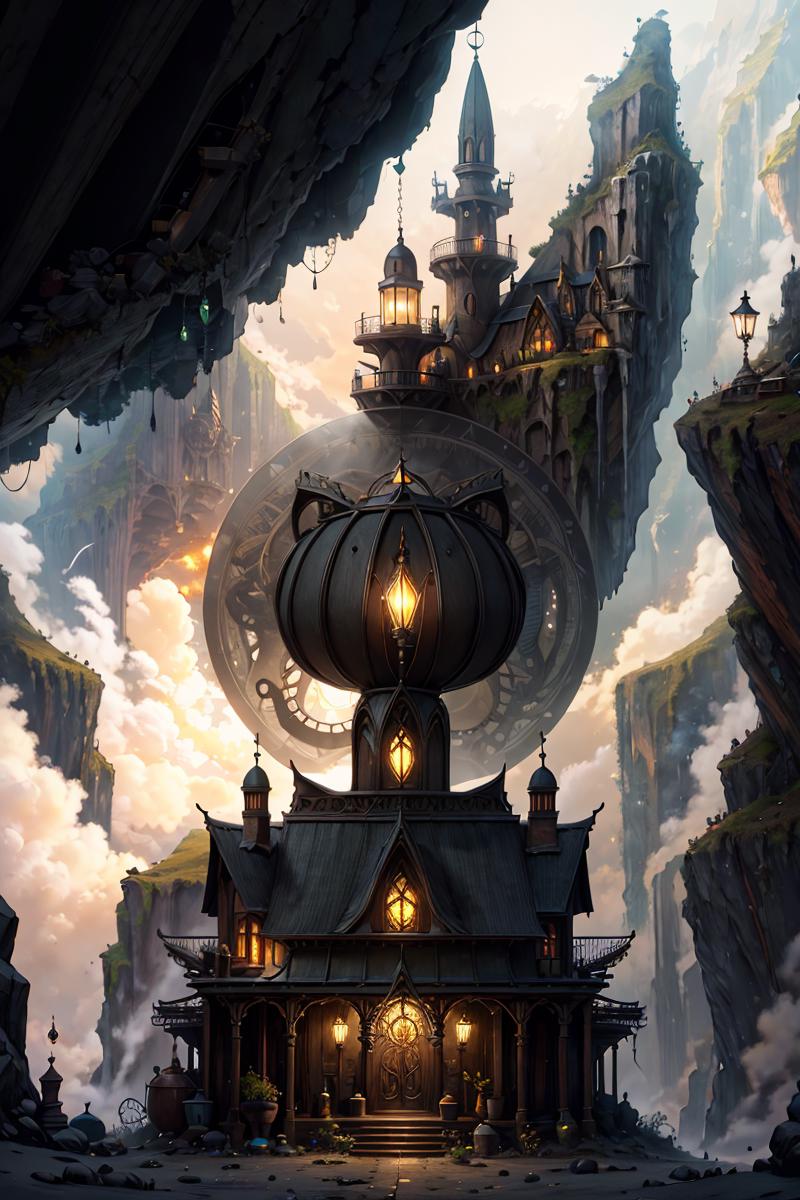 Elven Architecture | a Cabal Collab image by AiArtFung