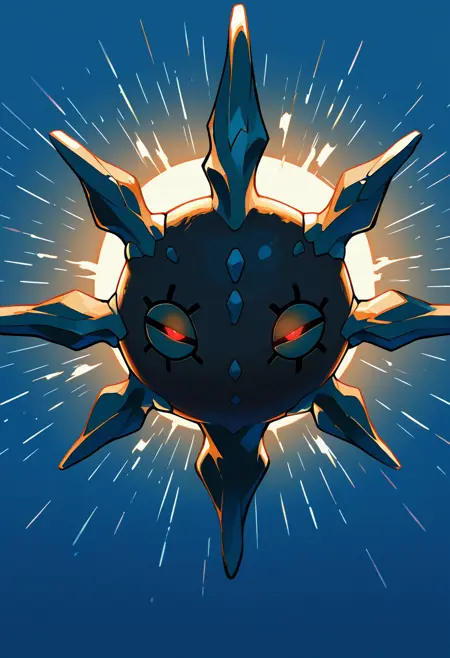 Solrock - ソルロック - Meteorite Pokémon - Sonnfel - Pokemon #338 (Creature)