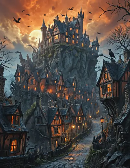 🎃Halloween : Dark Town - Sdxl 🎃