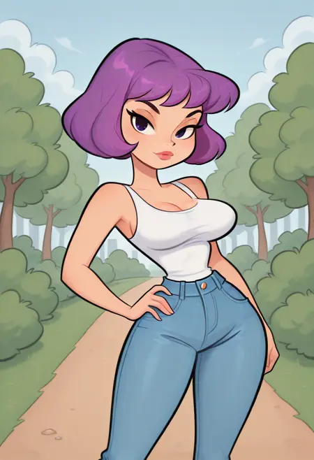 Sensual Cartoon 2 a.m. Style