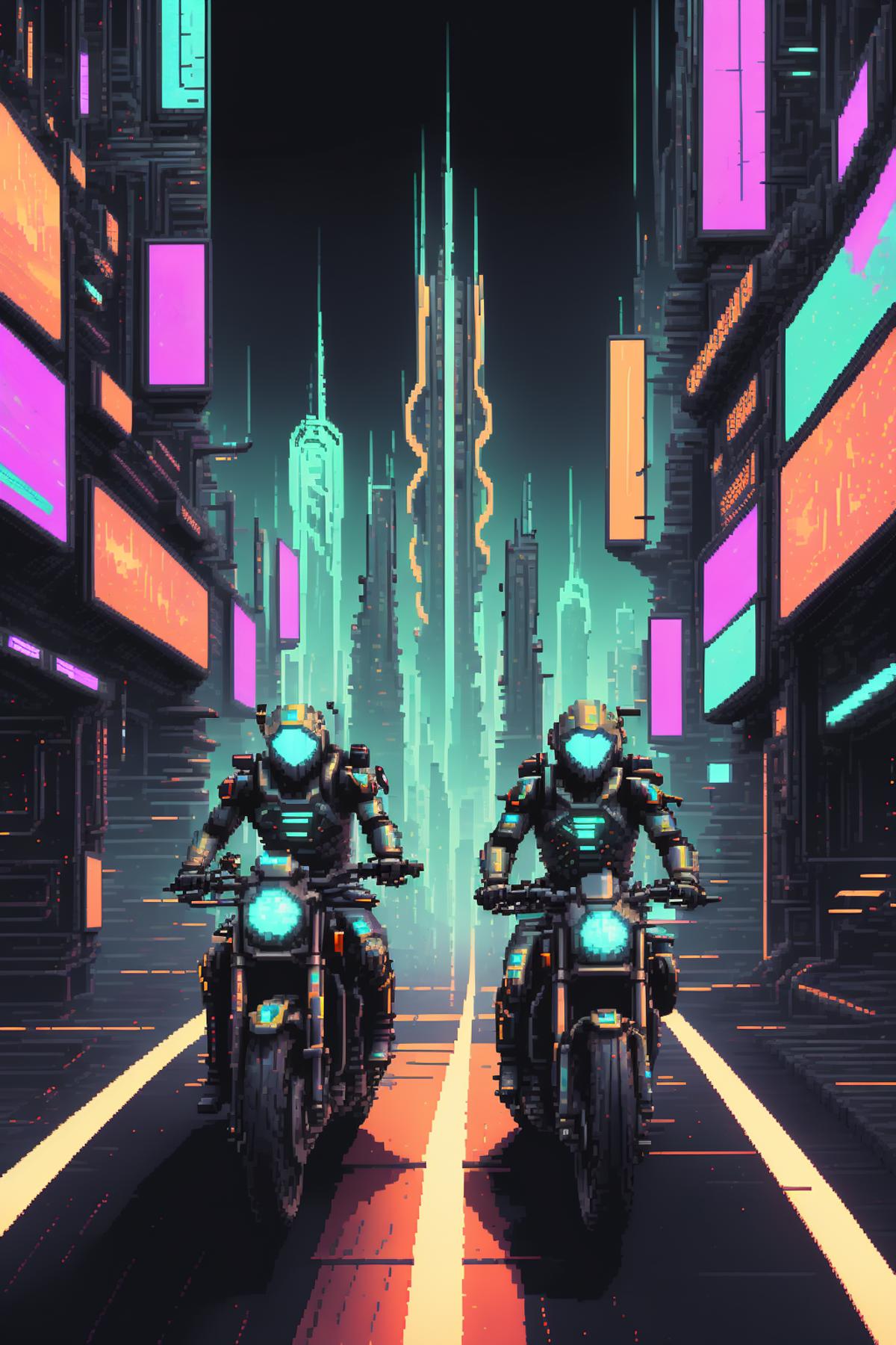 Sci-fi Pixels image by Ciro_Negrogni