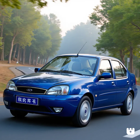 2000 Ford Fiesta sedan (Chinese-spec) (V1)