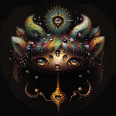 (masterpiece, top quality, best quality, official art, beautiful and aesthetic:1.2), W31RDD0LL <lora:W31RDD0LL:1.5>