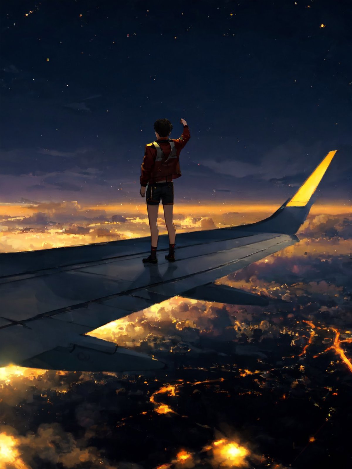 Airplane Wing Pose Concept image by ARTik_31
