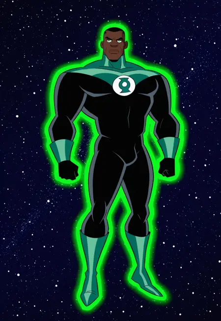 Green Lantern (John Stewart) - DCAU