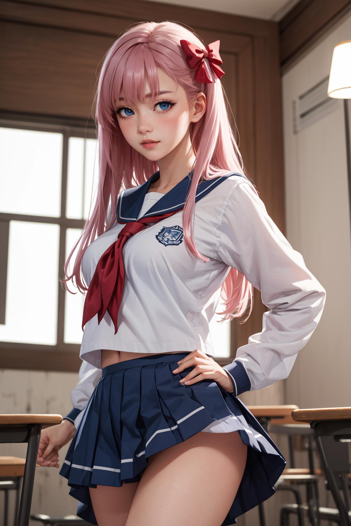 AI model image by Tokugawa