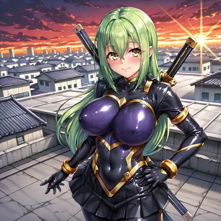 Aishuu Hebiko - Taimanin Asagi Battle Arena