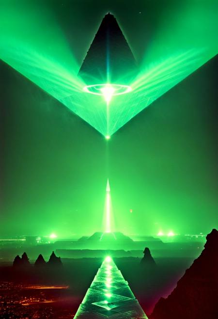 ()Hyoer Realistic:2.0)Polaroid picture an image of Ancient Egyptian pyramids, bathed in golden light, as a shimmering portal materializes beneath. The portal's iridescent glow illuminates the desert sands, beckoning travelers to enter. Capture the contrast between the ancient structures and the (futuristic, utopian universe within, teeming with lush vegetation, gleaming spires, and hovering spacecraft. Incorporate a sense of wonder and discovery, as the secrets of the pyramids unlock a gateway to a brighter, intergalactic future: 0.2)
BREAK
()Hyoer Realistic:2.0)Polaroid picture an image of a Hyper-realistic cityscape of Dubai transplanted into the icy landscape of Alaska. The Burj Khalifa and other iconic Dubai skyscrapers stand tall amidst snow-covered mountains and frozen lakes. Neon lights and holographic advertisements illuminate the buildings, contrasting with the serene, snowy environment. Advanced, futuristic architecture blends seamlessly with the natural beauty of Alaska. The scene is set at dusk, with the sky transitioning from blue to a deep, icy purple. Detailed reflections on the frozen surfaces, intricate lighting effects, and a sense of dynamic energy. Rule of thirds, high-resolution details, and realistic textures.