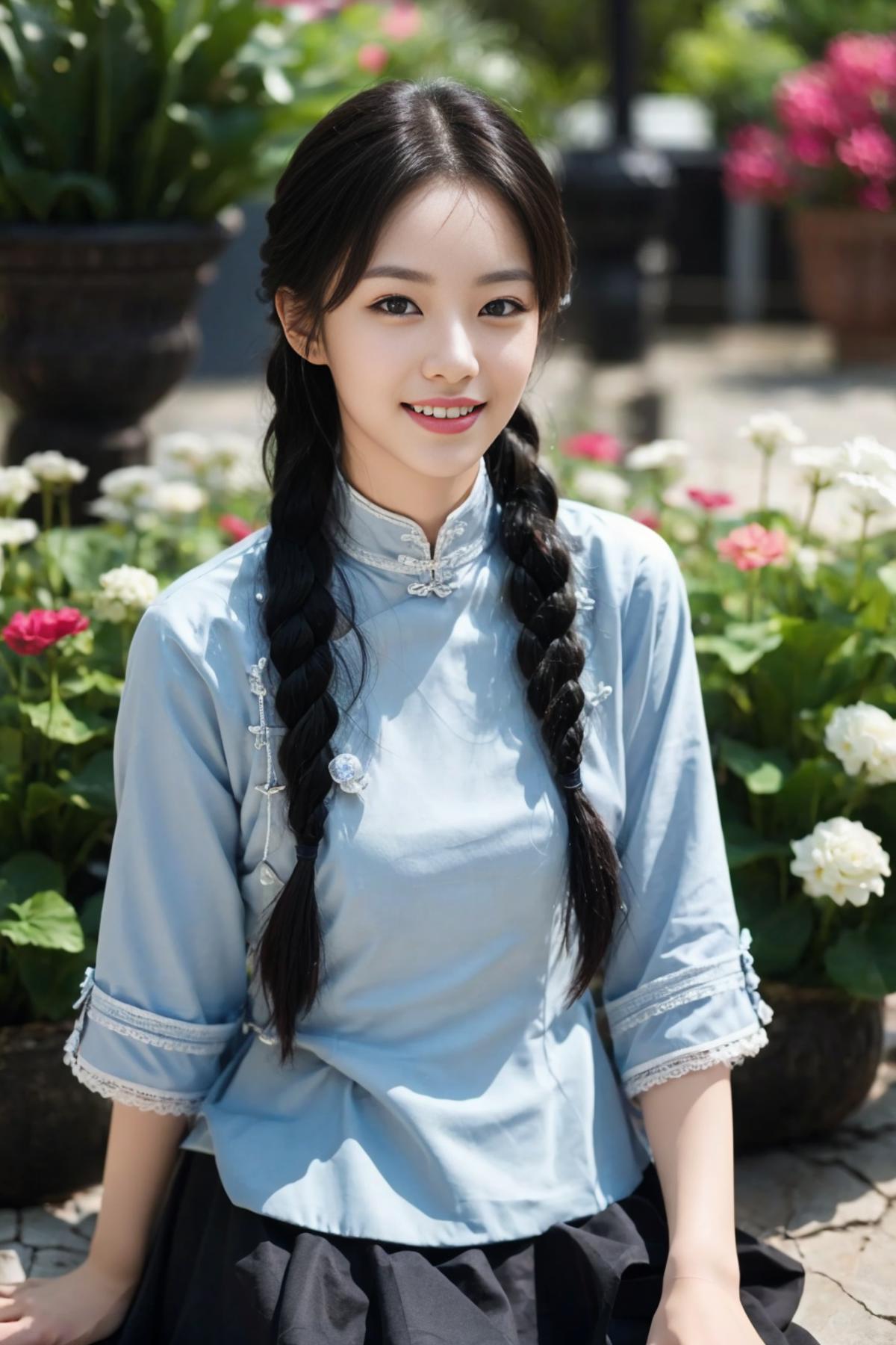 China Republican period female student uniform image by southhoop
